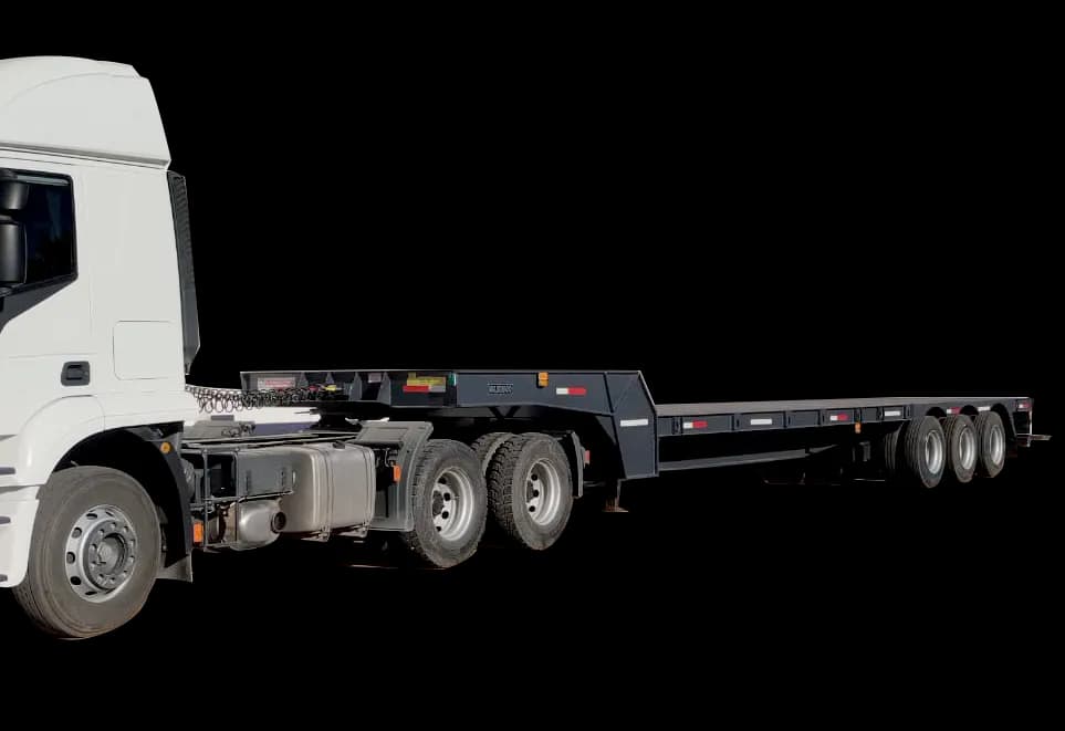 Semirremolque Plataforma Baja Suspensión Mecánica